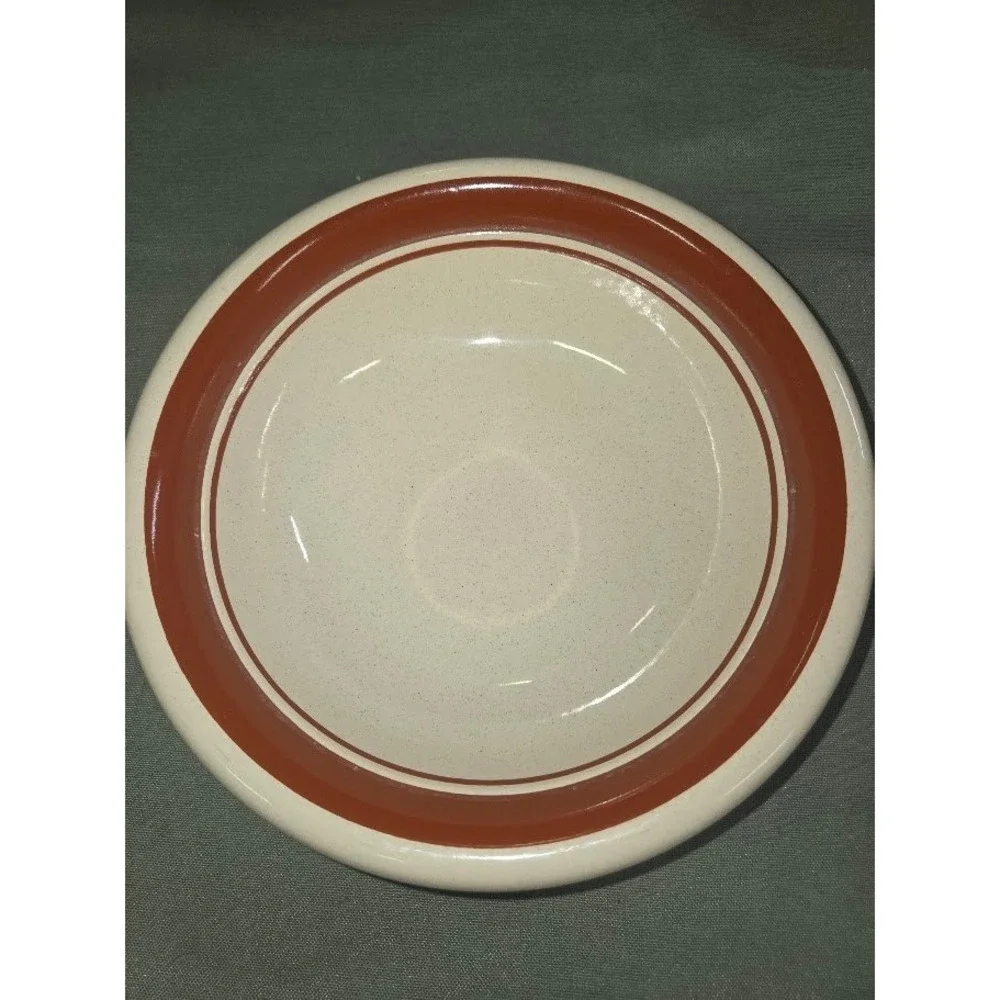 Couture Mikasa Bob Van Allen Campari HA201 Cereal Bowl Japan Retro Brown Cream